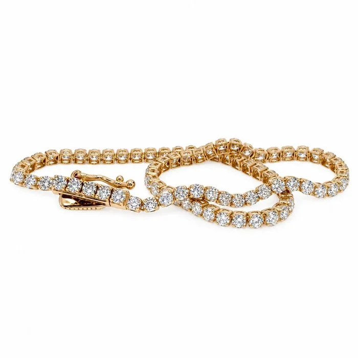 Bracelet - 14 kt. Yellow gold - 2.37ct. tw. Diamond (Lab-grown)