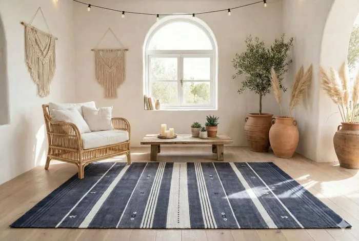 Striped Gabbeh - Rug - 180 cm - 120 cm - unused condition