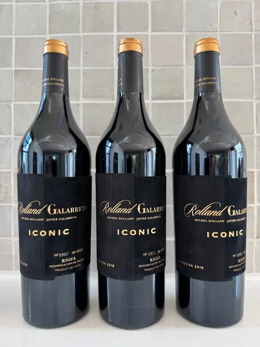 2016 Rolland & Galarreta, Iconic - Rioja DOCa - 3 Bottles (0.75L)