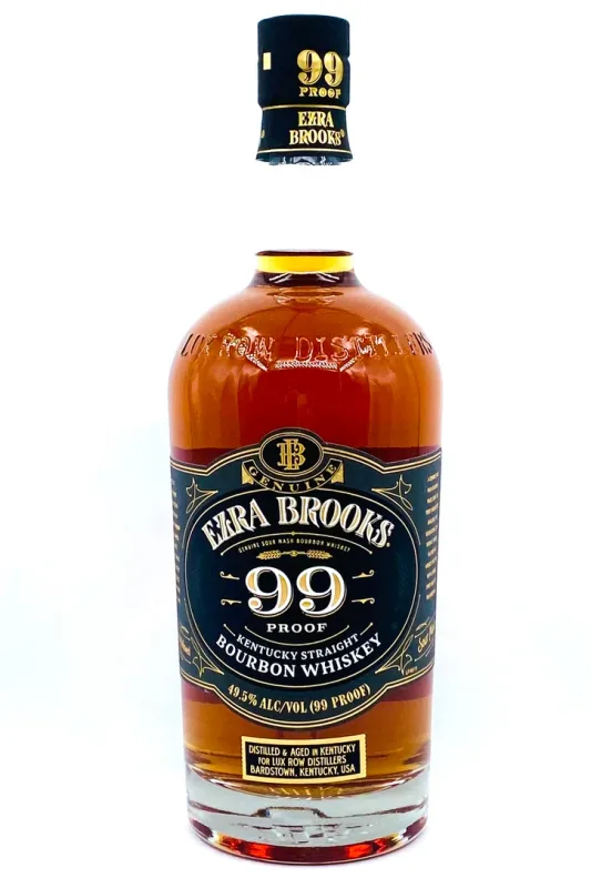 Ezra Brooks 99 Proof Bourbon Whiskey (49.5%)