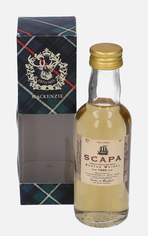 Scapa – 1988 Gordon & MacPhail Distillery Labels
