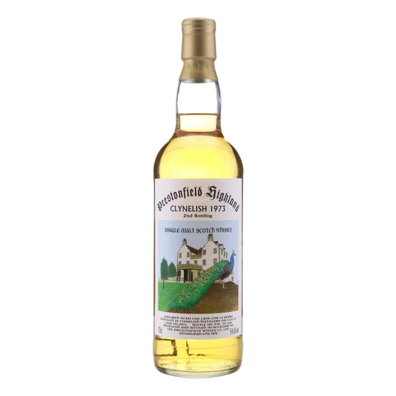 Clynelish – 1973 Prestonfield Highland 33 Year Old 2nd Bottling
