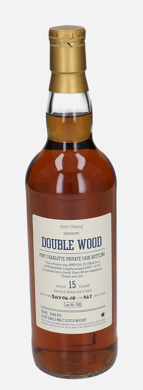 Bruichladdich – Double Wood 2002 15 Year Old Private Cask Bottling (70cl, 59.4%)