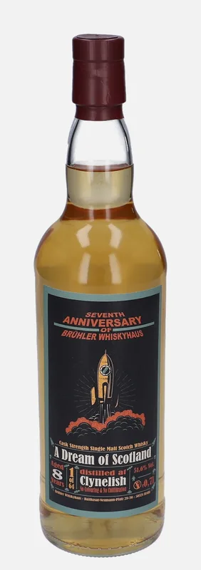 Clynelish – 8 Year Old Brühler Whiskyhaus A Dream of Scotland (70cl, 51.6%)