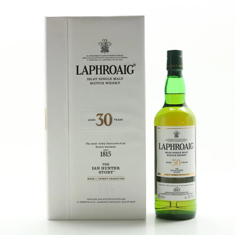 Laphroaig – 30 Year Old Ian Hunter Story Book 1: Unique Character (70cl, 46.7%)