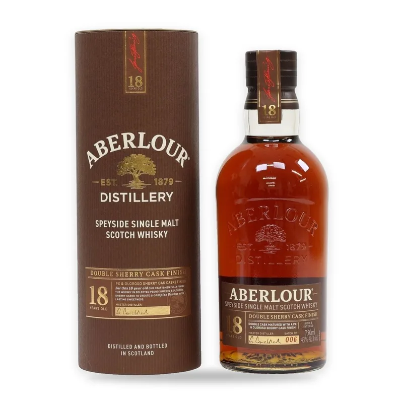Aberlour – 18 Year Old - Double Sherry Cask Finish (75cl)