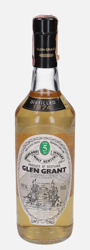 Glen Grant – 1974 5 Year Old (75cl, 40%)