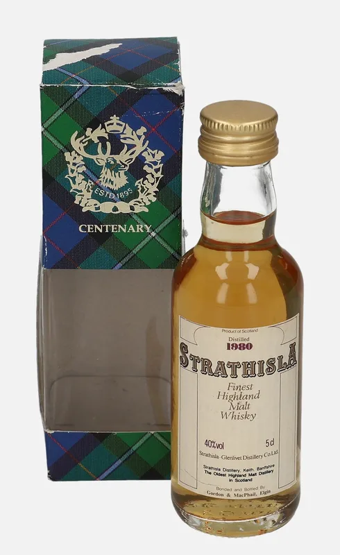 Strathisla – 1980 Gordon & MacPhail (5cl, 40%)