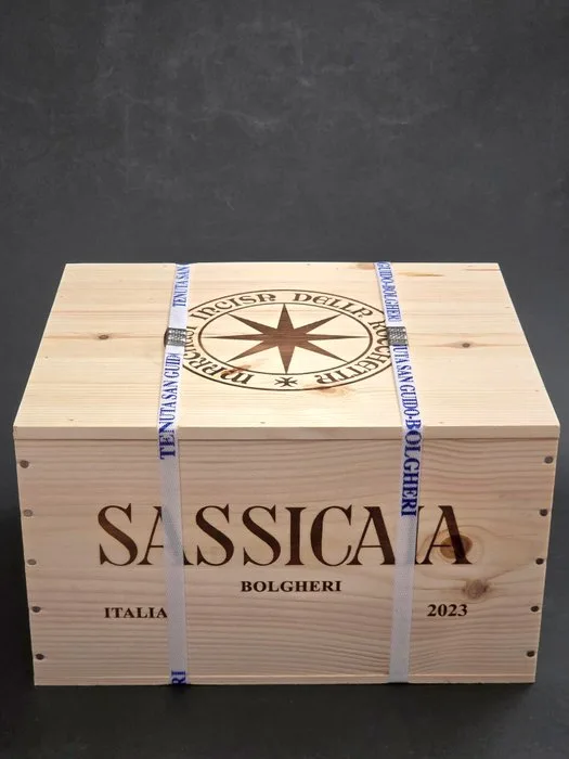2023 Tenuta San Guido, Sassicaia - Bolgheri - 6 Bottles (0.75L)