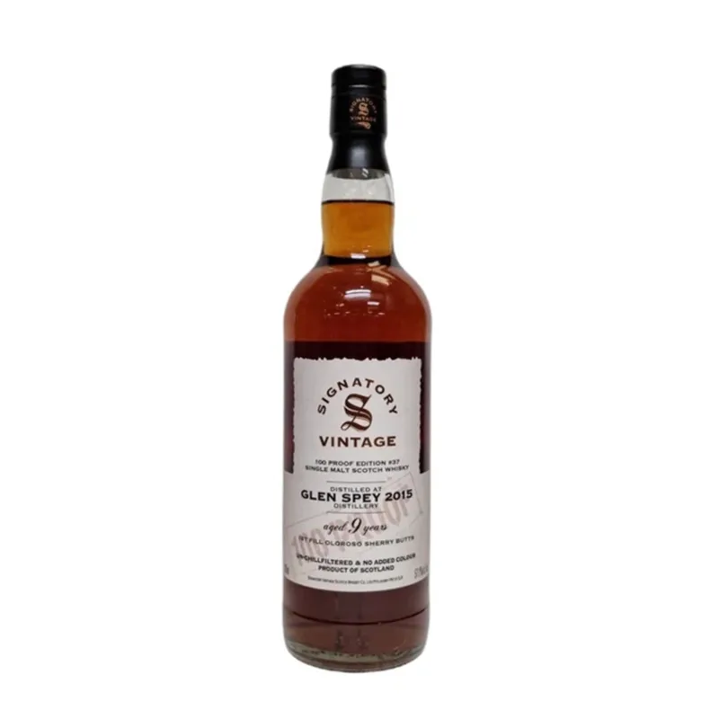 Glen Spey – 2009 9 Year Old 100 Proof Collection Edition 37