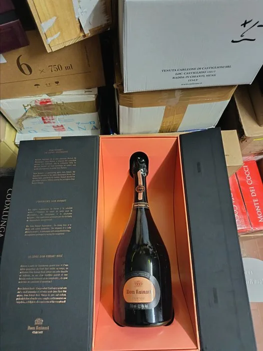 1990 Ruinart, Dom Ruinart Rosé - Champagne - 1 Bottle (0.75L)