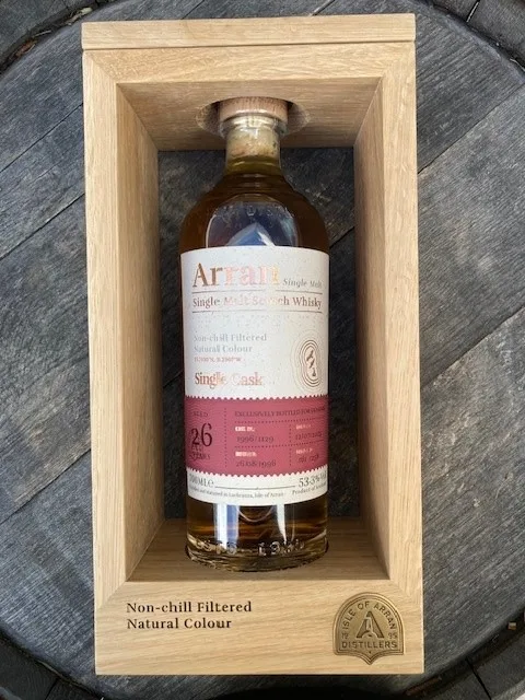 Arran – Single Cask 26 Year Old Cask 1129