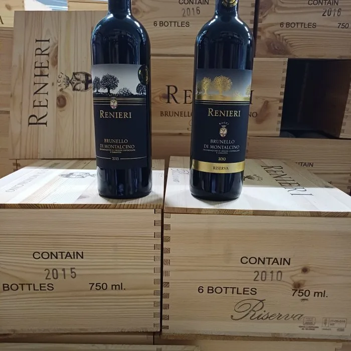 Direct From Renieri, 100 Points Collection 2015 x6, 2010 Riserva x6 with "Cellar Experience" - Brunello di Montalcino DOCG - 12 Bottles (0.75L)