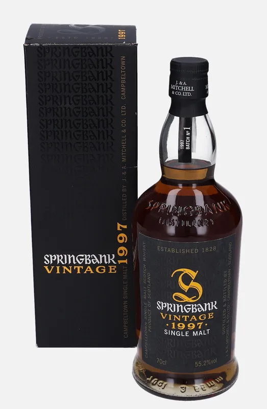Springbank – 1997 Vintage Batch no.1 (70cl, 55.2%)