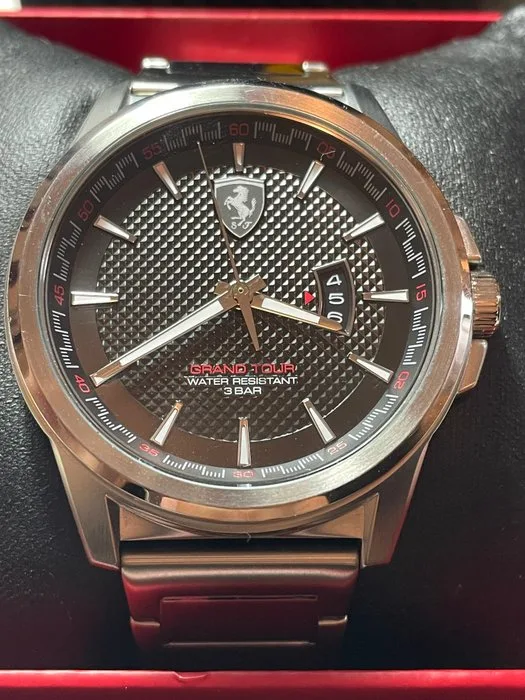 Wristwatch - Ferrari - Collection Grand Tour Date - Limited Edition Full set - 2022