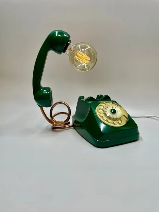 Table lamp - Plastic, Copper, Metal - Work created by AF