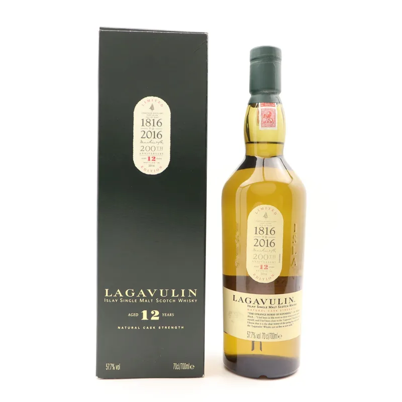 Lagavulin – 12 Year Old 200th Anniversary 2016 Release (70cl, 57.7%)