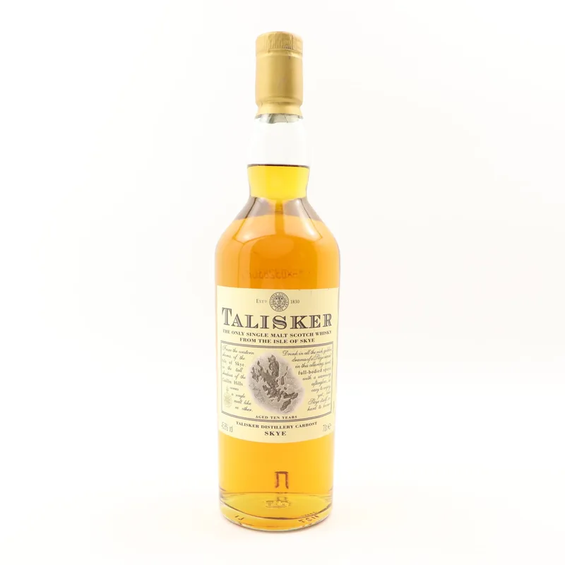 Talisker – 10 Year Old Map Label Circa 1990’s (70cl, 45.8%)