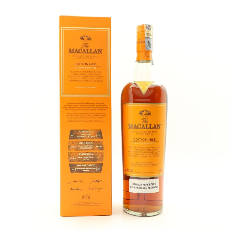 Macallan – Edition No2 (70cl, 48.2%)