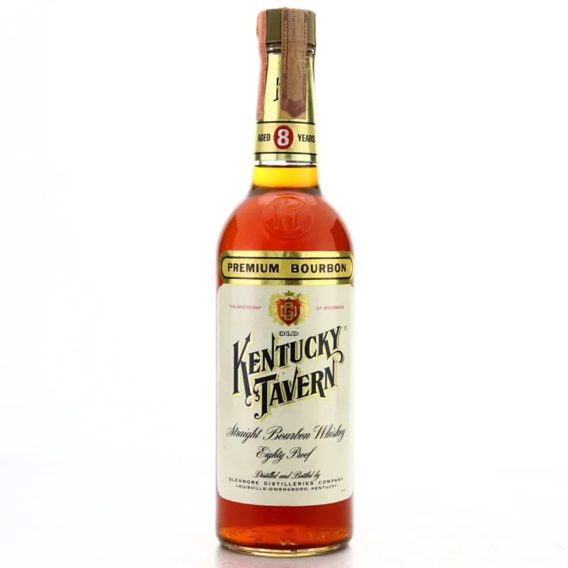 Glenmore's Old Kentucky Tavern 8 Year Old Kentucky Straight Bourbon – Distilled 1972, Bottled 1980