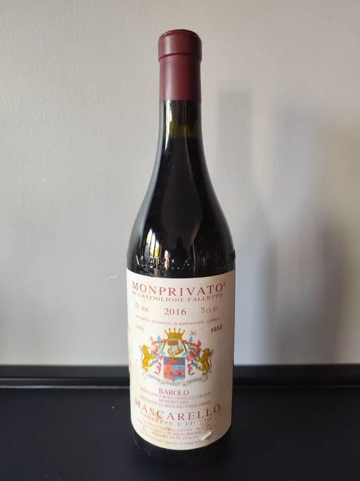 2016 Giuseppe Mascarello, Monprivato - Barolo DOCG - 1 Bottle (0.75L)
