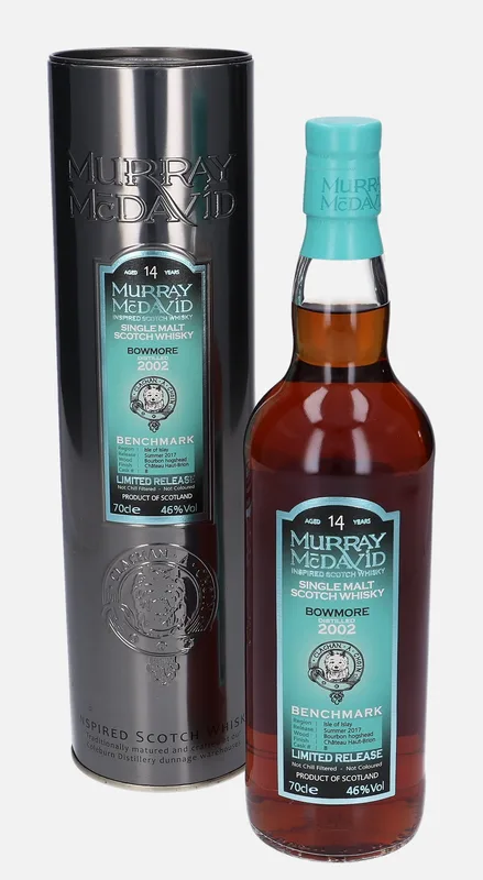 Bowmore – 2002 14 Year Old Murray McDavid Benchmark