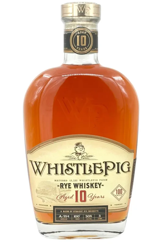 WhistlePig – 10 Year Old Small Batch Straight Rye Whiskey