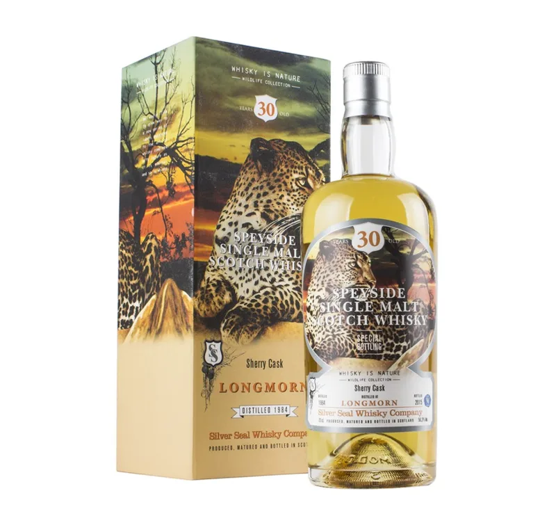 Longmorn – 30 Year Old 1984/2015 Silver Seal Wildlife Collection, Sherry Cask #3212 (70cl, 56.3%)