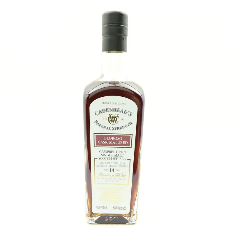 Kilkerran – 2010 14 Year Old Cadenhead’s (70cl, 58%)