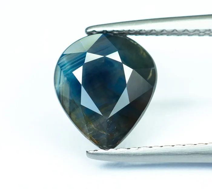 Sapphire - 3.05 ct - International Gemological Institute (IGI) - Deep BY Blue(No Heat)