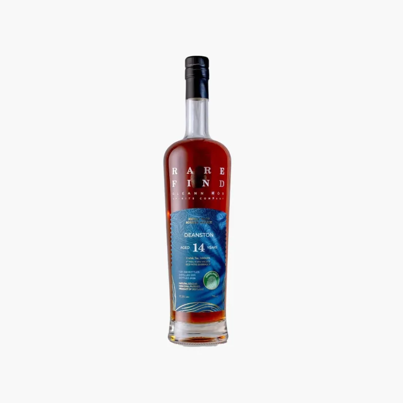 Deanston – 14 Year Old Rare Find (Gleann Mór) Single Cask 1st Fill Napa Valley Red Wine Barrique