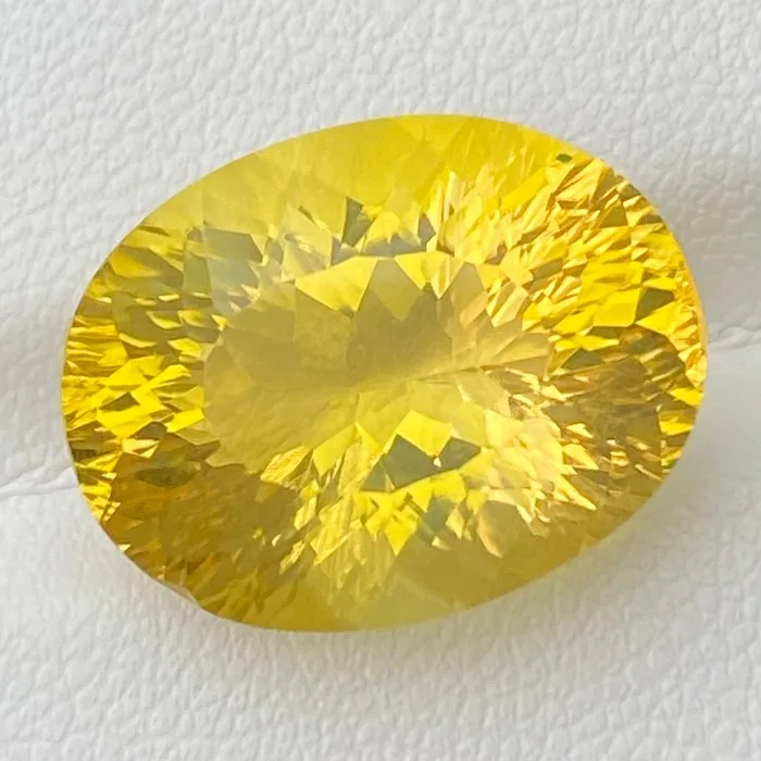 Citrine - 15.91 ct - International Colored Gemstone Association (ICA GemLab)