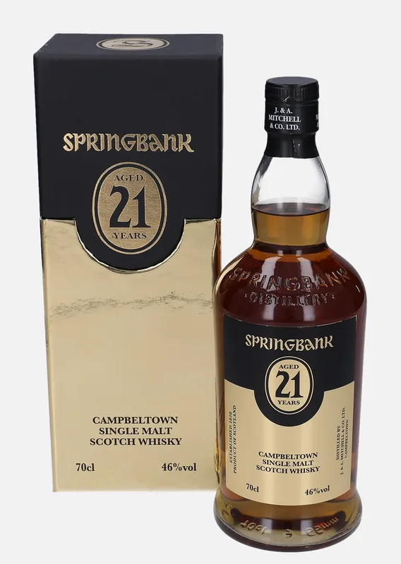 Springbank – 21 Year Old (70cl, 46%)