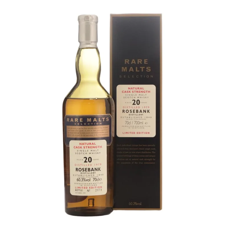 Rosebank – 1979 Rare Malts Selection 20 Year Old (70cl, 60.30%)