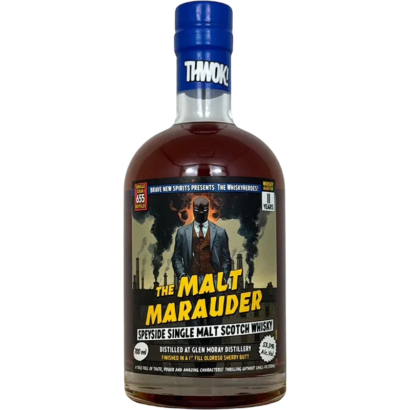 The Malt Marauder (Glen Moray) 11 Year Old (70cl, 53.3%)