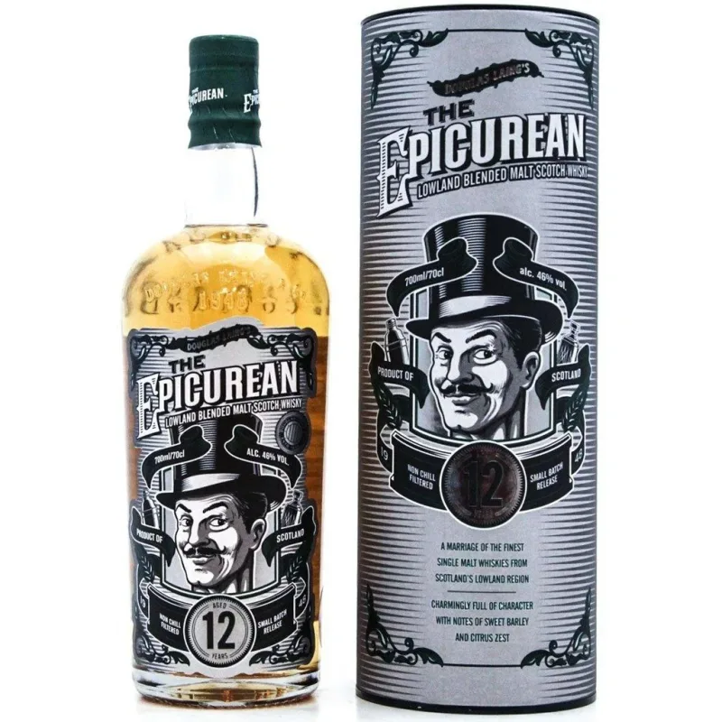 Douglas Laing The Epicurean 12 Year Old Lowland Blended Malt Scotch Whisky