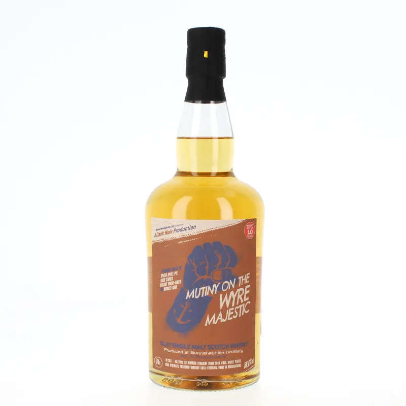Bunnahabhain – Moine 10 Year Old Cask Noir Mutiny on The Wire Majestic