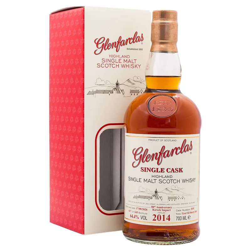 Glenfarclas – 12 Years 2014/2026 Cask 5191 Germany Exclusive (70cl, 64.4%)