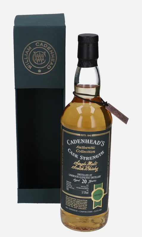 Linkwood – 1997 20 Year Old Wm. Cadenhead Authentic Collection