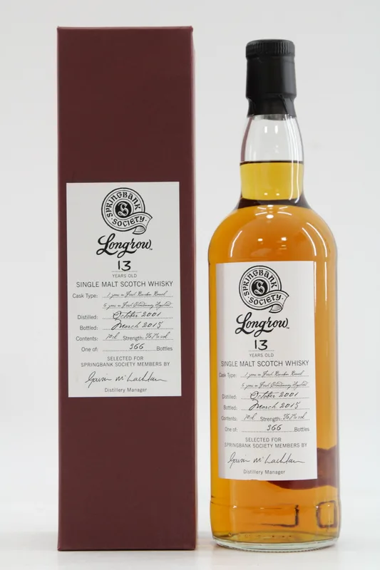 Longrow – 13 Years Old - 2001 Society Bottling