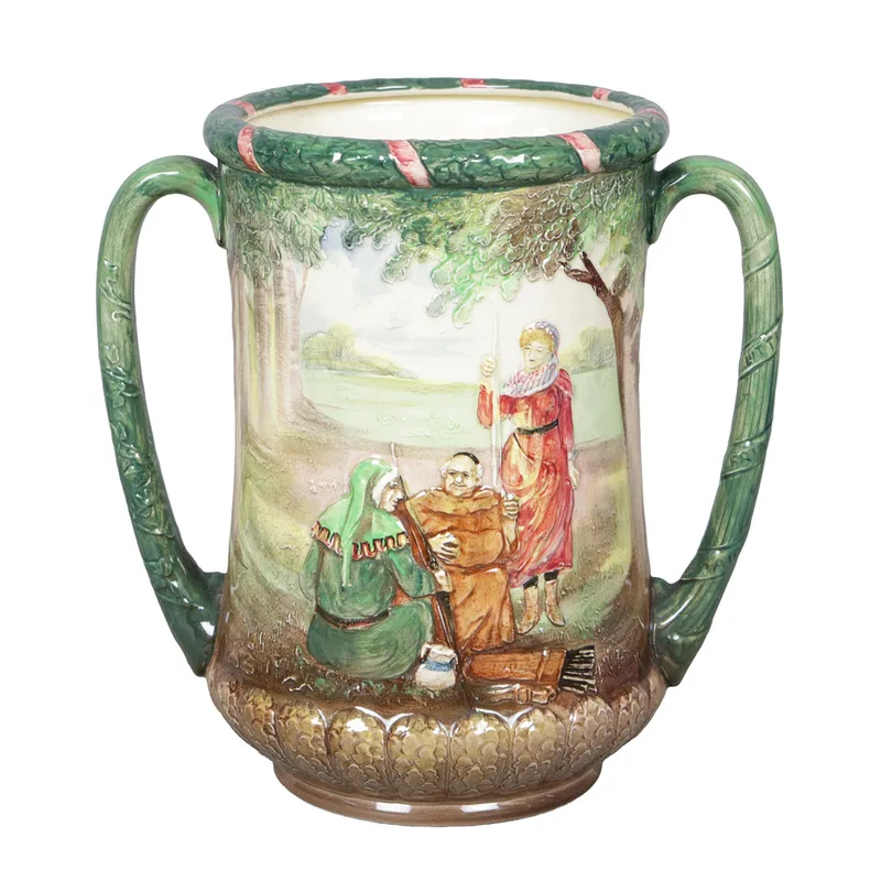 A Royal Doulton 'Robin Hood and His Merry Men' Limited Edition Loving Cup