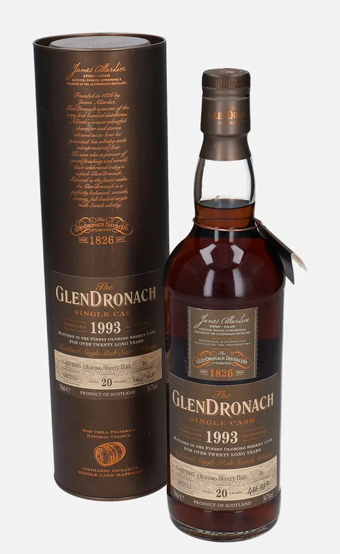 Glendronach – 1993 20 Year Old Single Cask