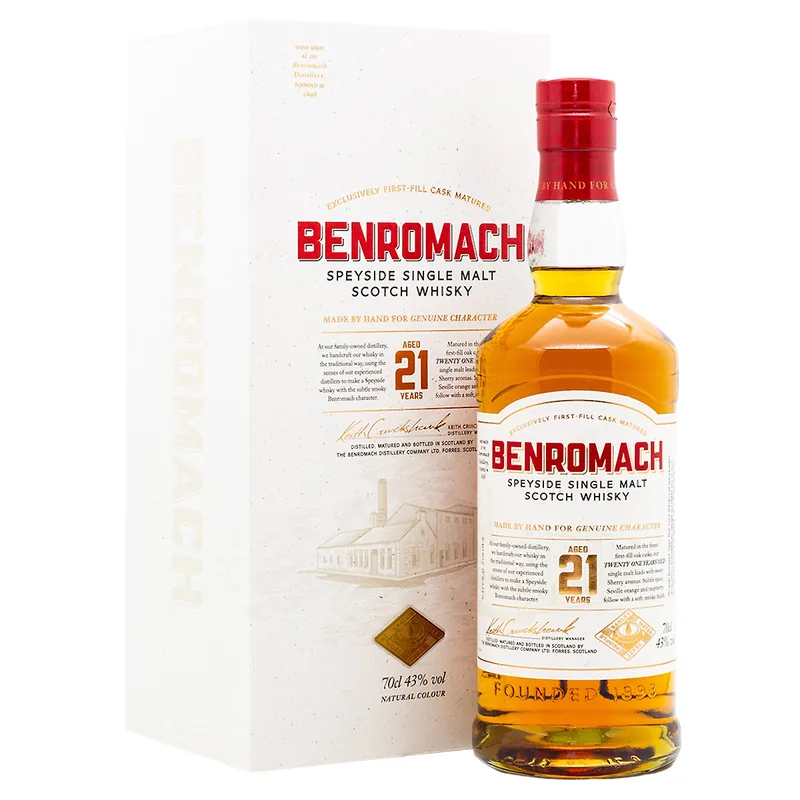 Benromach – 21 Year Old (70cl, 43%)