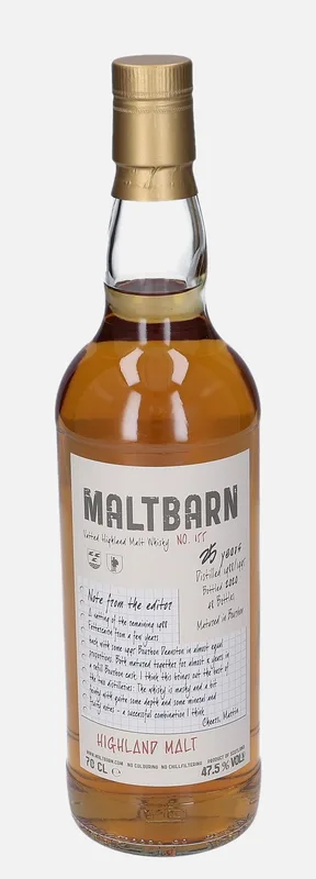 Highland Malt – 1988 25 Year Old Maltbarn NO.155
