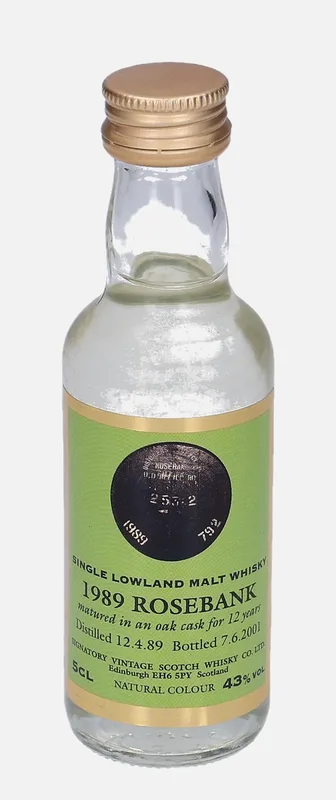 Rosebank – 1989 12 Year Old Signatory Vintage Scotch Whisky Co.
