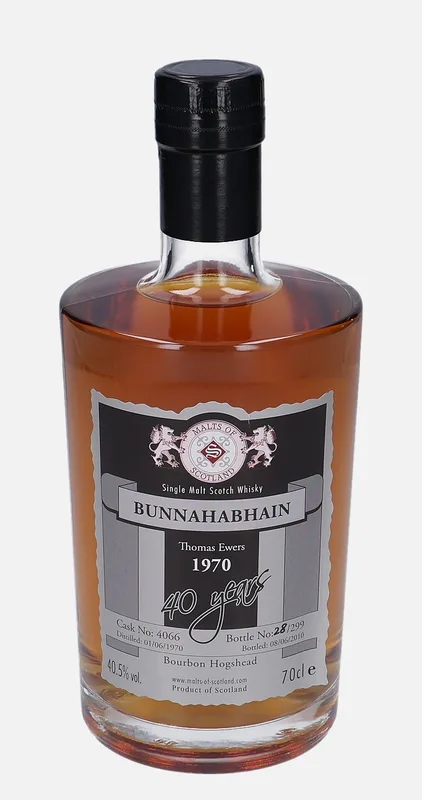 Bunnahabhain – 1970 40 Year Old Malts of Scotland