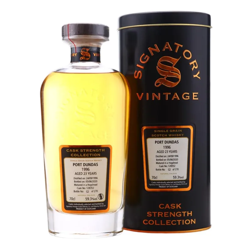 Port Dundas – 1996 Cask Strength Collection 23 Year Old