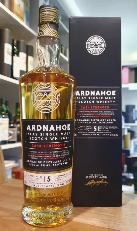 Ardnahoe – Cask Strength 5 Year Old First Release