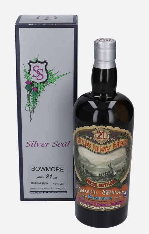 Bowmore – 1989 21 Year Old Silver Seal Whisky Company - Whisky Antique Srl