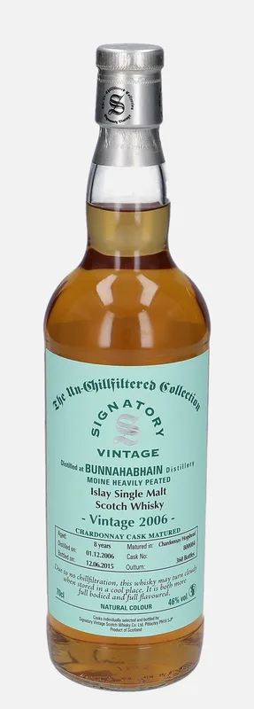 Bunnahabhain – 2006 8 Year Old Signatory Vintage Scotch Whisky Co. The Un-Chillfiltered Collection